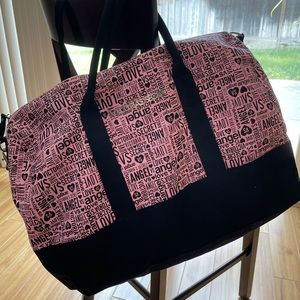 COPY - Victoria’s Secret Large Pink/Black Weekender Bag